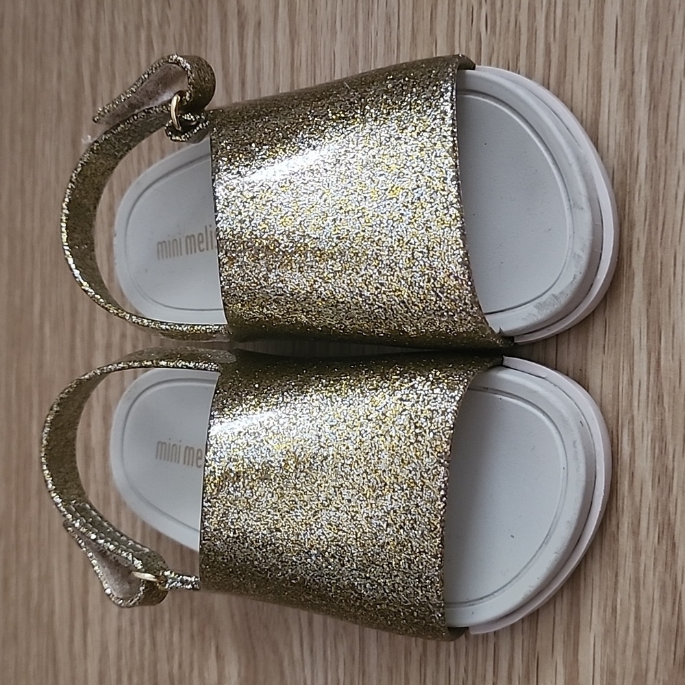 Mini Melissa Sandals Size 7 toddler